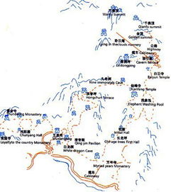 峨眉山地图，峨眉山地图高清版 旅游地图