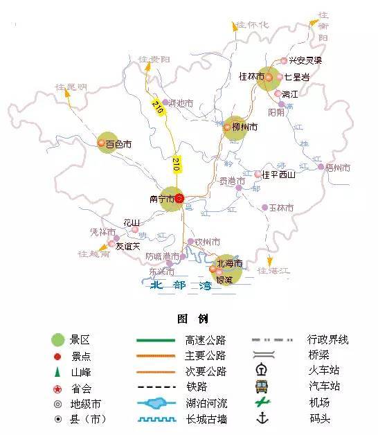 全国34个旅游城市地图「」