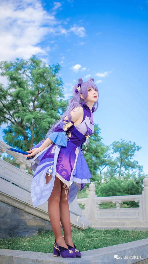 刻晴cos，刻晴cosplay