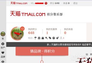 《淘宝》积分查看方法