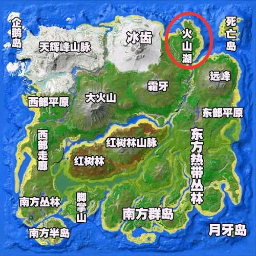 方舟孤岛地图英文叫啥，方舟孤岛地图名字